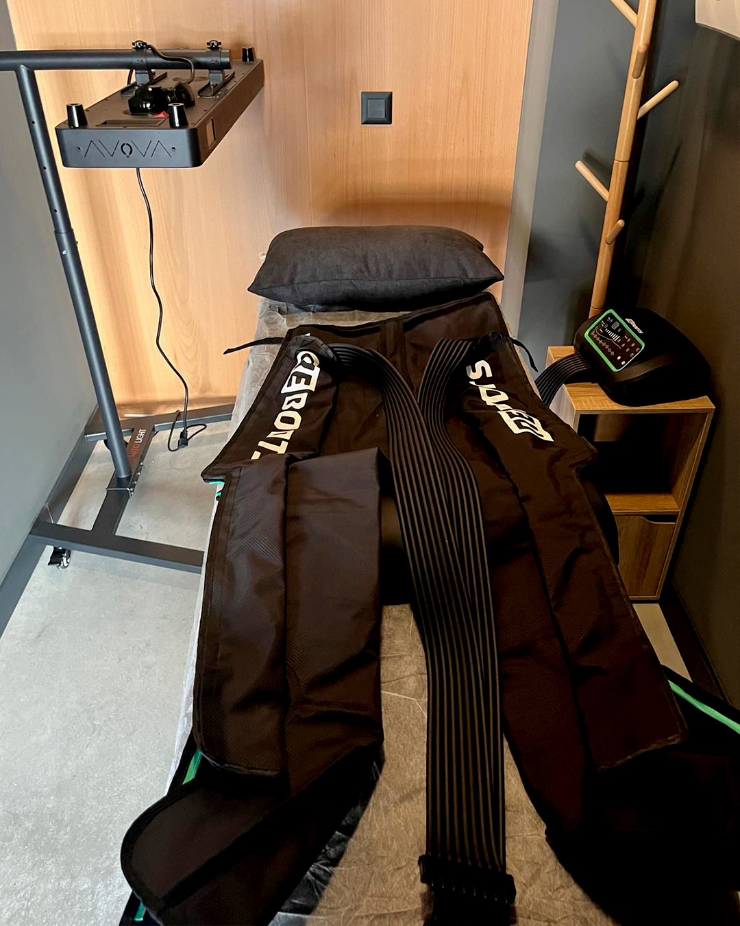 Interior centro recuperación Chill and Go Pontevedra Camino de Santiago